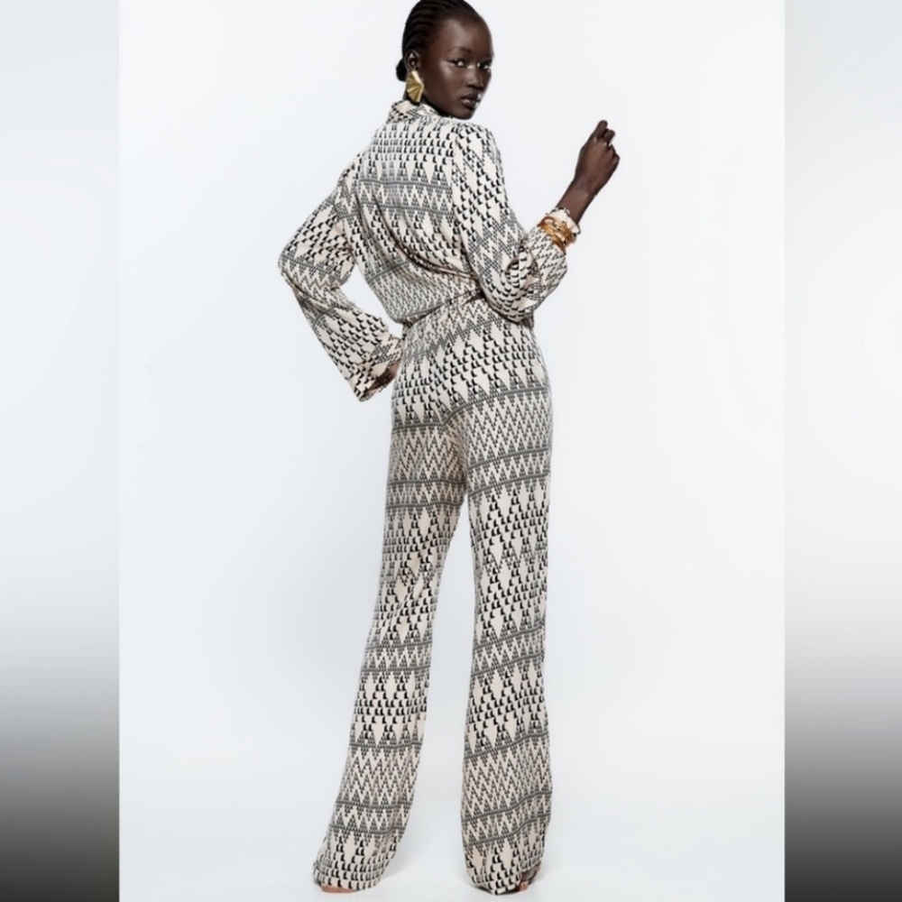 Zara Print Pants part of a Set